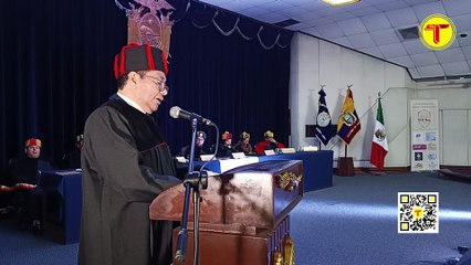 GERENTE GENERAL DE LA COOPERATIVA AHORRO Y CRÉDITO ANDALUCÍA FUE INVESTIDO CON EL DR. HONORIS CAUSA