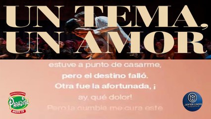 UN TEMA UN AMOR AUTOR JAVIER LINDO M.