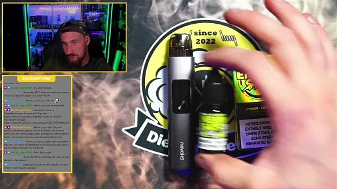 Enemy Salts Litschi Limette Liquid Geschmacktstest