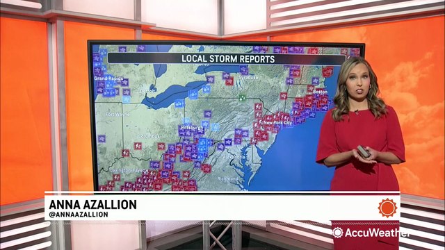 Strong winds knock out power to hundreds of thousands across the Northeast
