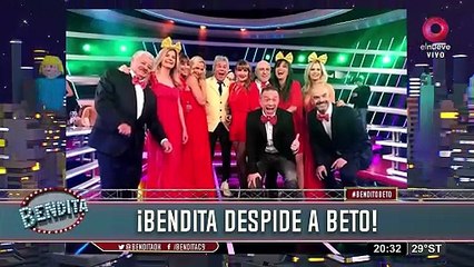 Tras dos décadas al aire, Beto Casella se despidió de Bendita con un emotivo homenaje