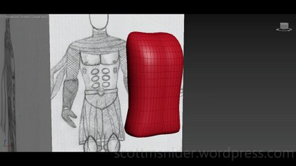 Flame: 3DS MAX Practice Polygon Modeling Model Video #12 (12-19-2025)