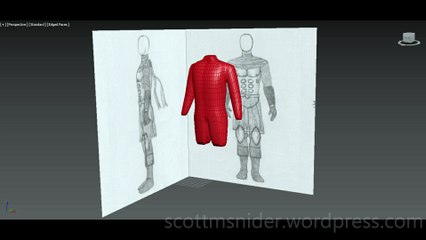 Flame: 3DS MAX Practice Polygon Modeling Model Video #13 (12-19-2025)