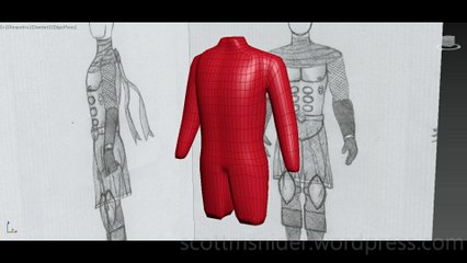 Flame: 3DS MAX Practice Polygon Modeling Model Video #15 (12-19-2025)