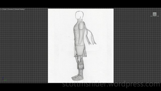 Flame: 3DS MAX Practice Polygon Modeling Model Video #21 (12-19-2025)