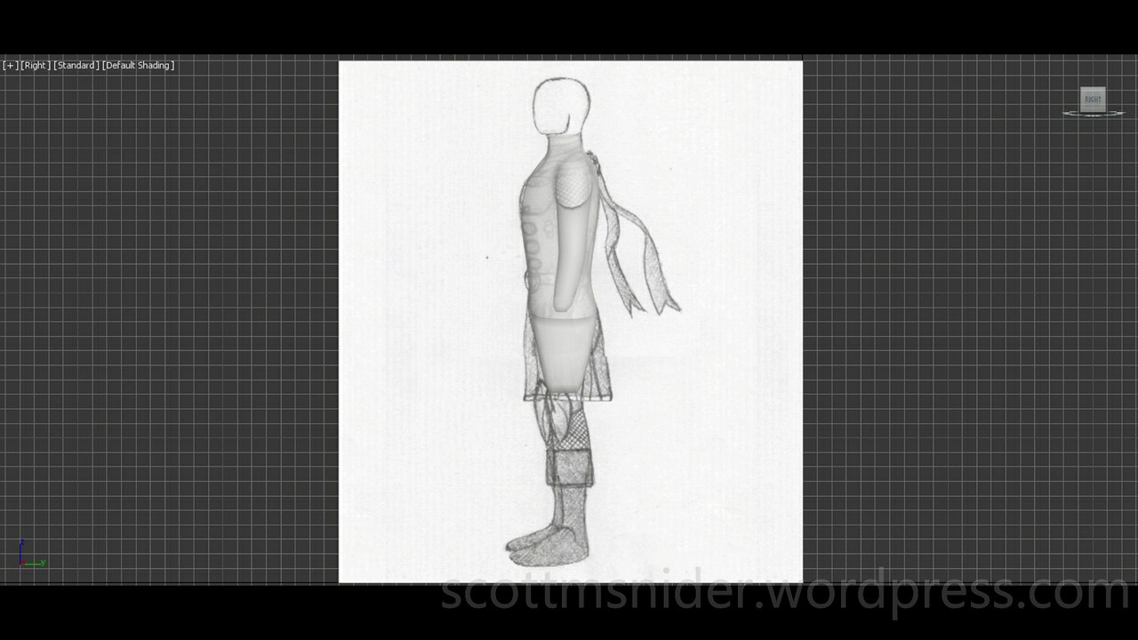 Flame: 3DS MAX Practice Polygon Modeling Model Video #21 (12-19-2025)