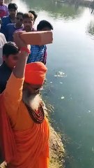 Naga Sadhu Unbelievable power 🤯 by Naga Sadhu || har har Mahadev || ai generated video.