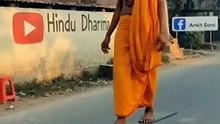 Naga Sadhu Unbelievable power 🤯 by Naga Sadhu || har har Mahadev || ai generated video.