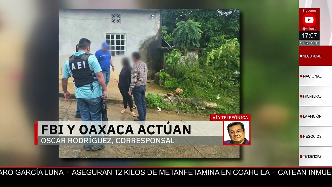 Autoridades federales y el FBI rescatan a una joven extranjera víctima de trata de personas