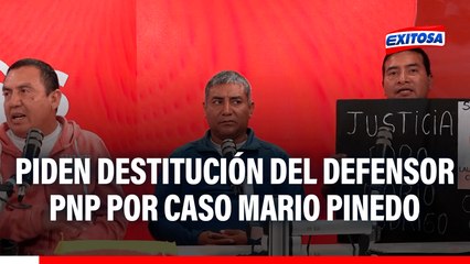 Familiares de barbero baleado exigen DESTITUCIÓN del Defensor de la PNP: "Avala a malos policías"