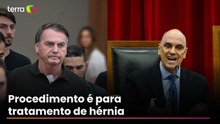Moraes autoriza cirurgia de Bolsonaro, mas nega mudança para prisão domiciliar