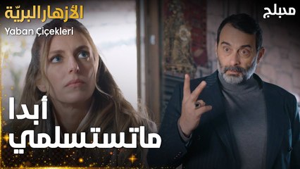 مسلسل الأزهار البريّة  | مقطع من الحلقة 7 | كليش ماحيلاقي أحسن منك | Yaban Çiçekleri