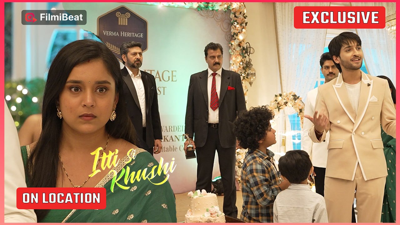 Itti Si Khushi On Location: Anvita के भाई Chiku को Virat ने बचाया |FilmiBeat