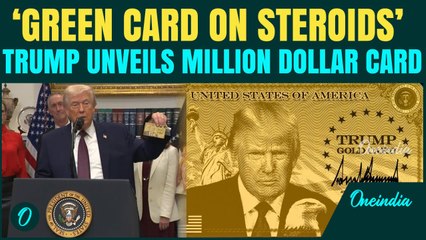 Trump Reveals ‘GOLD CARD’ After Scrapping Green Card Lottery | $1 Million Dollar Entry Ticket To U.S