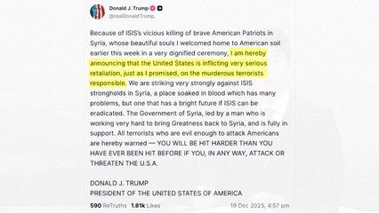 미국, 시리아 IS 겨냥 대대적 공습..."전쟁 시작 아닌 복수 선언" / YTN