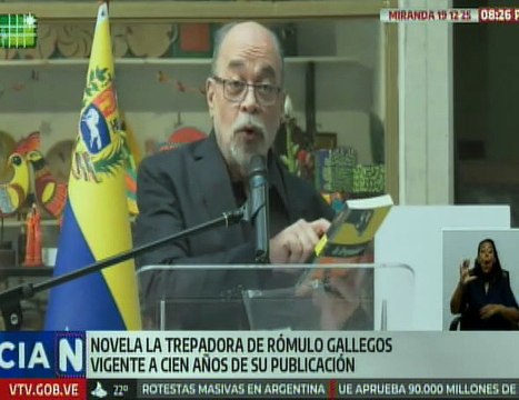 Artistas y cultores rinden honores a Bolívar y Rómulo Gallegos en los espacios del Celarg