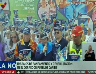 Caracas | Gobierno nacional entrega más de 350 títulos de tierra urbana en Nuevo Horizonte