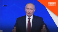 Putin beri jaminan tiada lagi perang jika Barat hormati Rusia