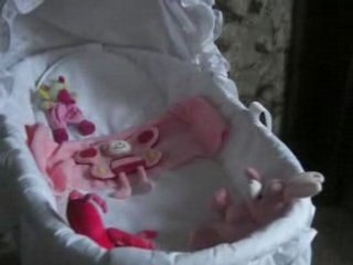 Visite du petit coin dodo de futur petite Méline