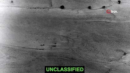 ABD ordusu, Suriye'deki DEAŞ hedeflerine yönelik saldırıların görüntülerini yayınladı