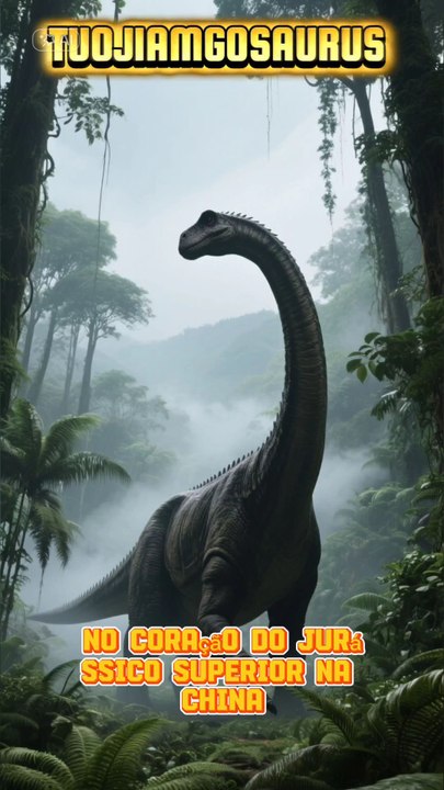 TUOJIAMGOSAURUS O LAGARTO DO RIO TUO ( FOCCUS DINOSSAUROS)