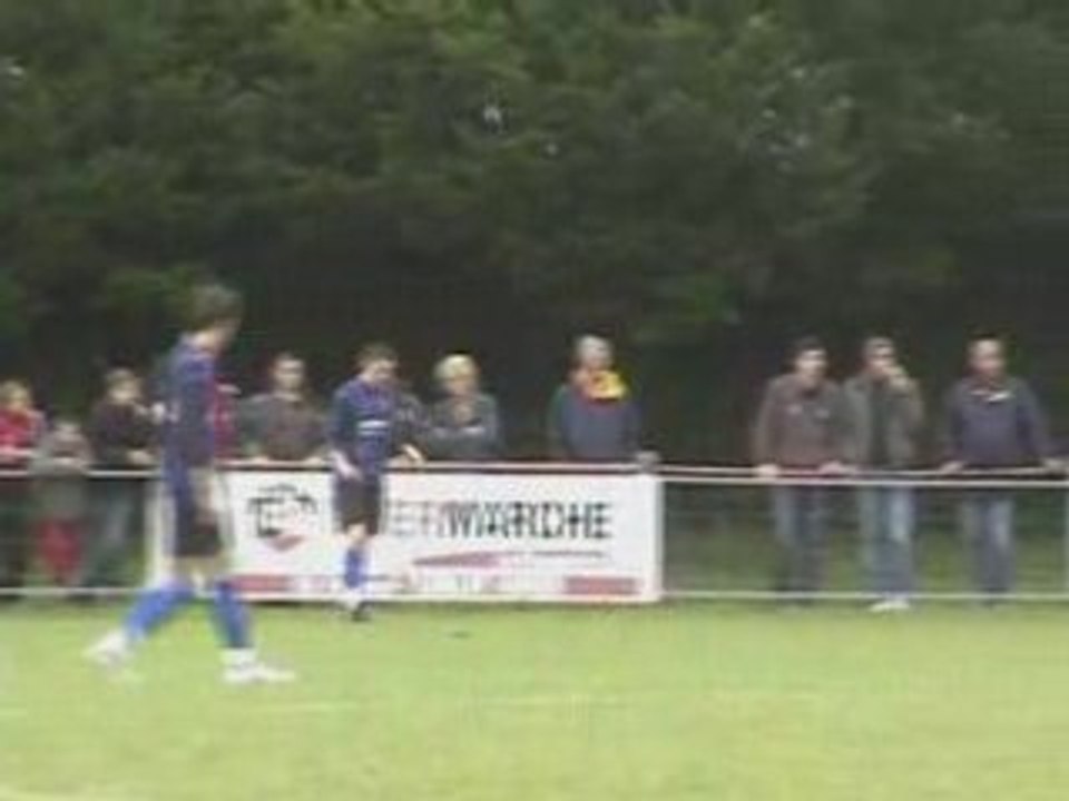 Coupe de l'anjou - Fin du match -