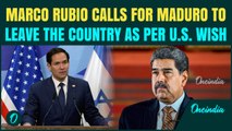 U.S.-Venezuela War Warning: Rubio Declares America Wants Regime Change | Maduro Must Leave Country?