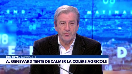 Eric Revel : «La séquence est terrible pour le gouvernement et très anxiogène pour nos agriculteurs»
