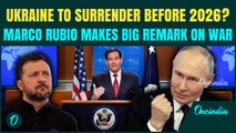 Russia-Ukraine War BREAKING: Rubio Hints at Ukrainian SURRENDER? |Secret Talks Continue for Deal