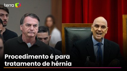 Moraes autoriza cirurgia de Bolsonaro, mas nega mudança para prisão domiciliar
