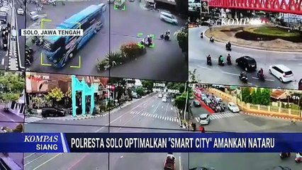 Polresta Solo Optimalkan Smart City untuk Pengamanan Natal dan Tahun Baru | KOMPAS SIANG