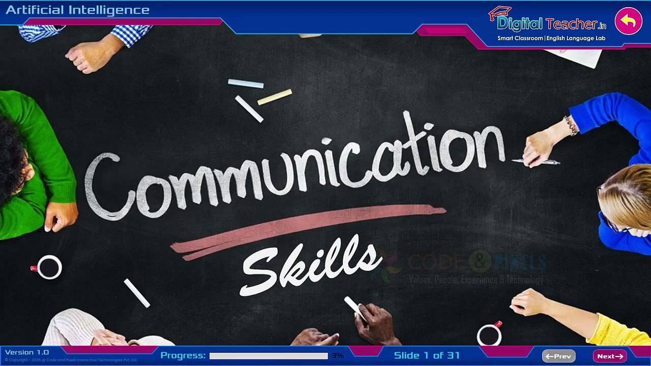 Artificial Intelligence Class 10th Part A Unit 1 Communication Skills - 2 NCERT #cbse #free - Digital Teacher