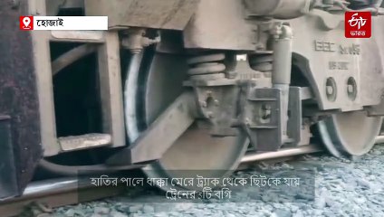 হাতিদের ধাক্কা মেরে লাইনচ্যুত রাজধানী এক্সপ্রেস, কাটা পড়ল 7 দাঁতাল
