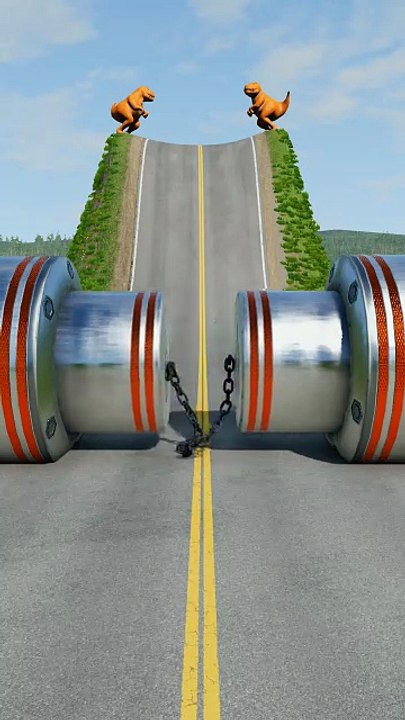 Realistic BeamNG Drive car crash physics. Watch in