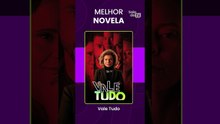 'Vale Tudo' supera 'Beleza Fatal' e vence Melhor Novela de 2025 no Troféu Sala de TV #shorts