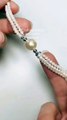 Elegant Pearl Chain Bracelet 🤍 | Handmade Minimal Jewelry