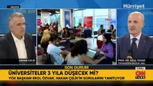 Özvar: Üniversite eğitiminin 3 yıla indirilmesi üzerinde çalışıyoruz