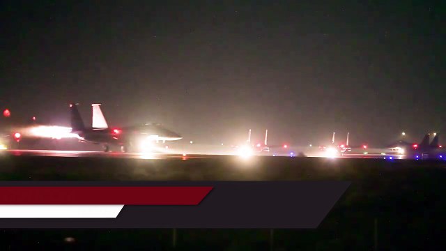 CENTCOM veröffentlicht Video einer Luftoffensive gegen ISIS-Ziele in Syrien