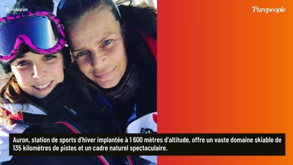 Stéphanie de Monaco passe les fêtes dans son chalet à la montagne, au cœur du village et de sa patinoire, à seulement 2h de Monaco