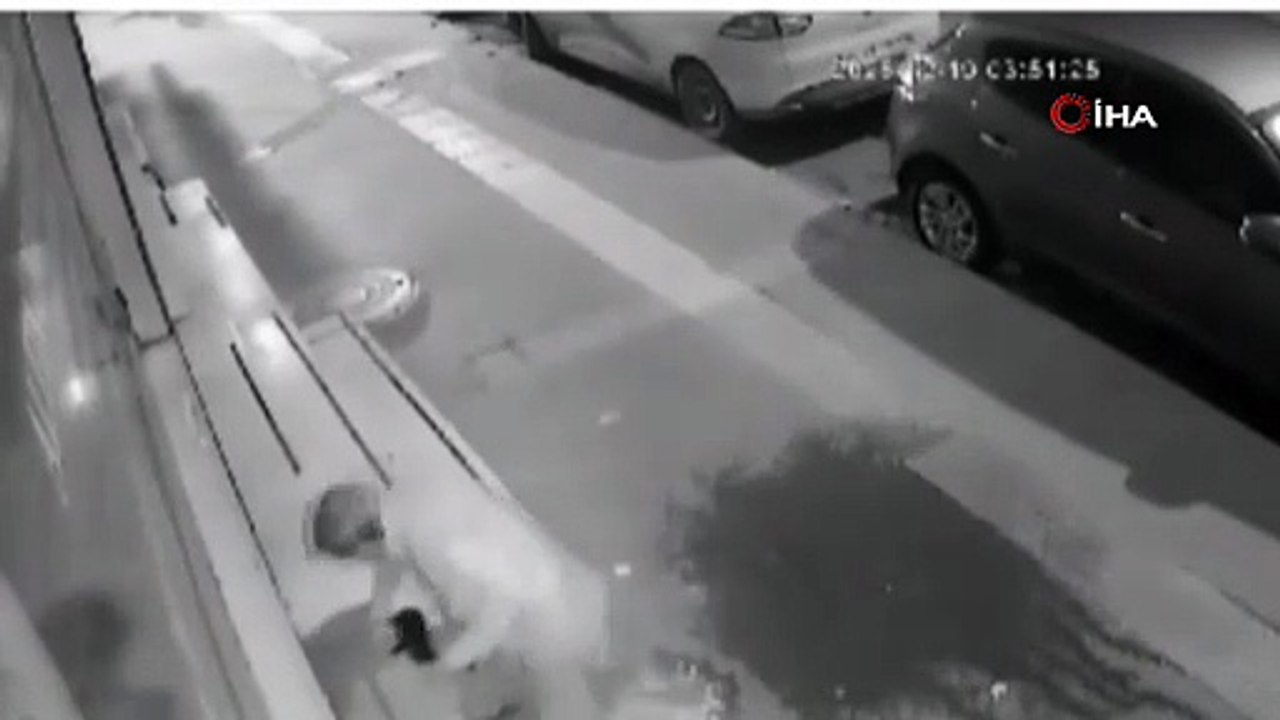 Pes dedirten anlar: Alkollü kadın yaşlı adamı sokakta dövdü