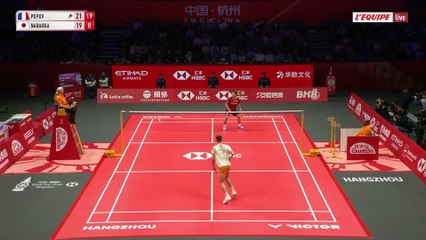 Christo Popov s'impose en demie face à Kodai Naraoka - Badminton - World Tour Finals