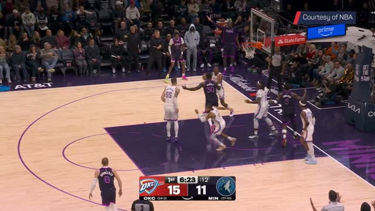 Timberwolves coach Finch ejected after just six...
