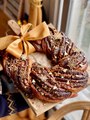 Babka de Noël Chocolat et Praliné Noisette en Couronne | Recette pour Brunch ou Goûter de Fête