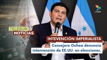 El consejero Marlon Ochoa denuncia intervención de EE.UU. en elecciones de Honduras