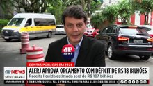 Alerj aprova orçamento com déficit de R$ 18 bilhões