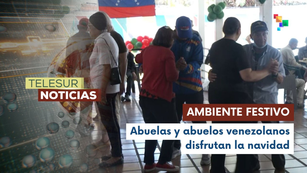 Adultos mayores en Venezuela celebran diciembre con actividades recreativas y culturales