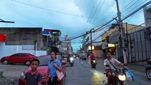 Friendly Locals on Del Pilar Street in Cabanatuan City in Nueva Ecija, Philippines