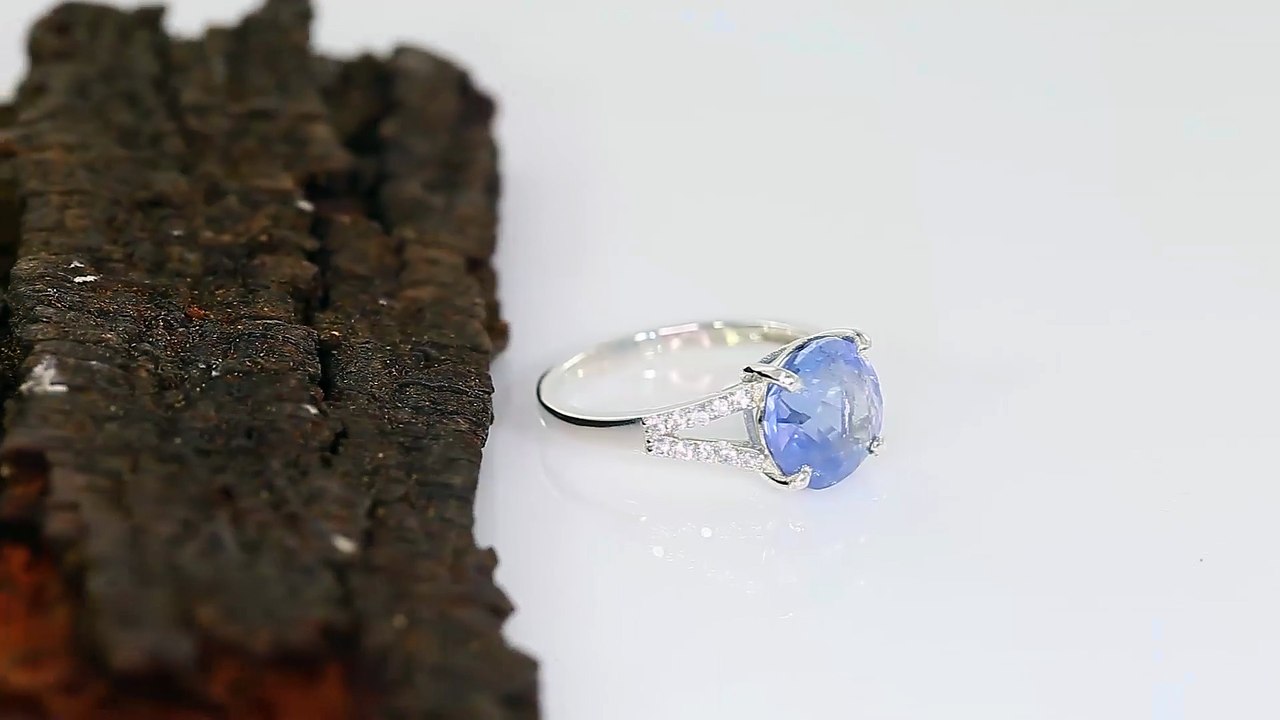 Natural Blue Sapphire Stone Ring
