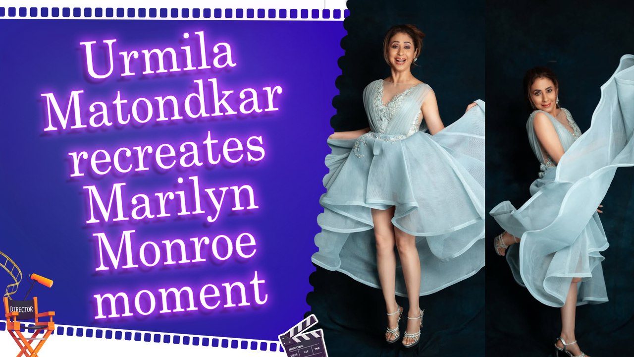 Urmila Matondkar channels Marilyn Monroe in cla...