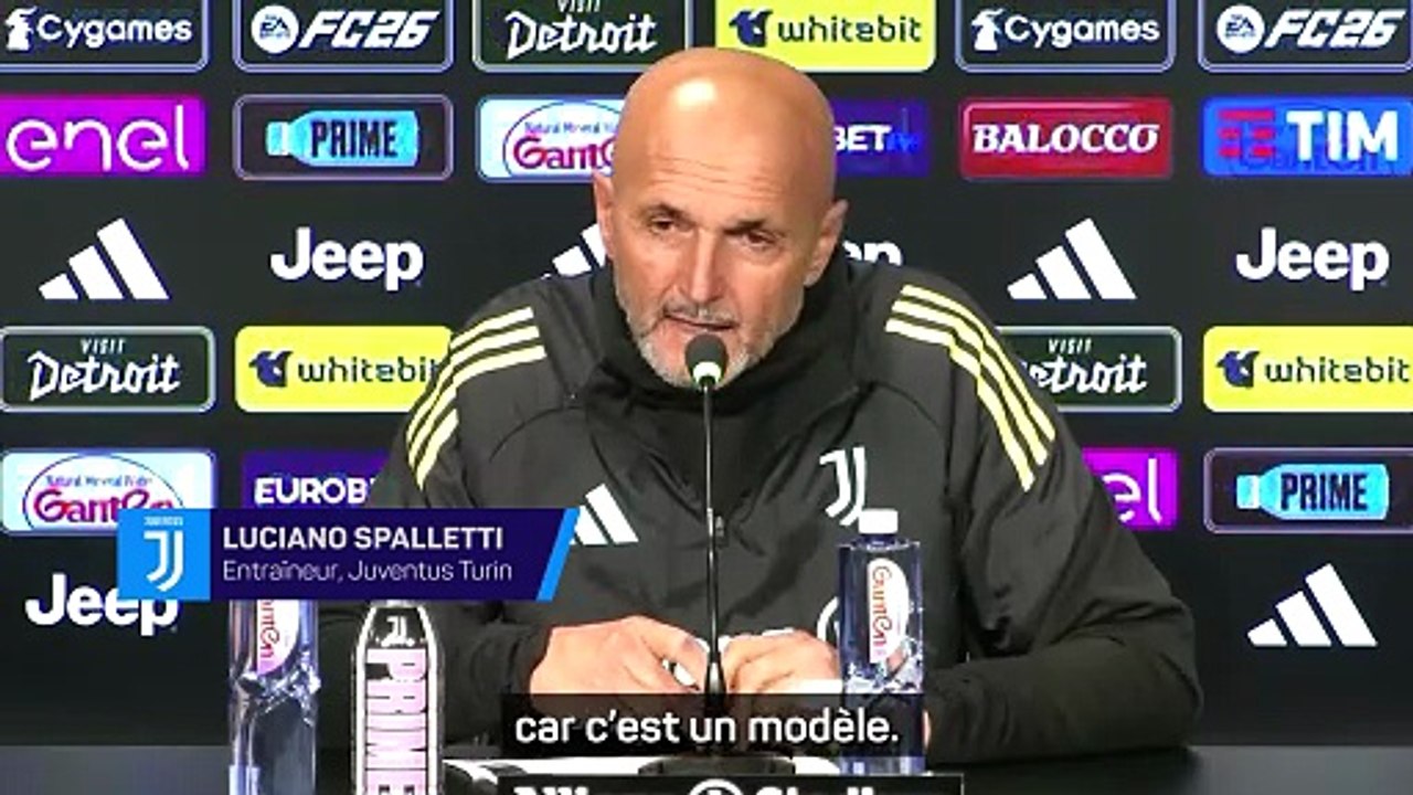 Spalletti : "Gasperini est un modèle"